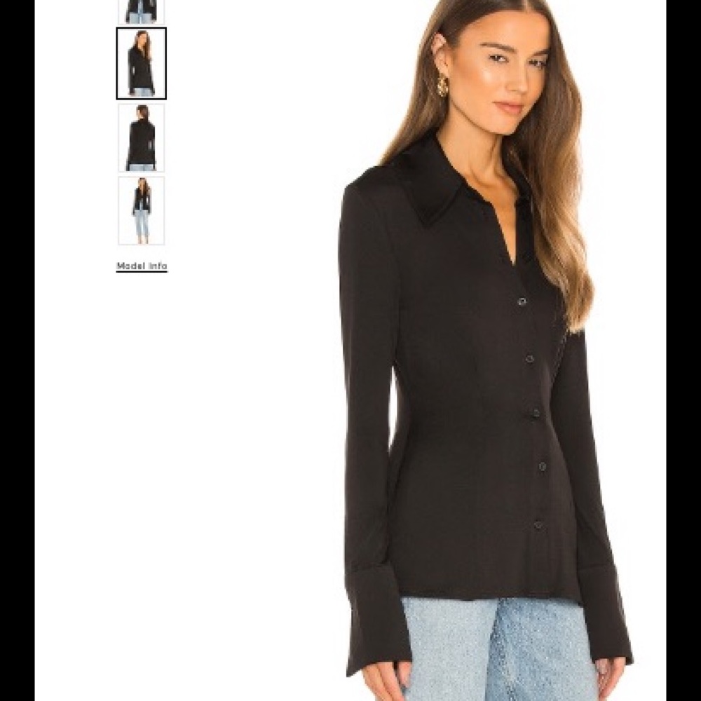 NWT WeWoreWhat Traditional Button Up Shirt